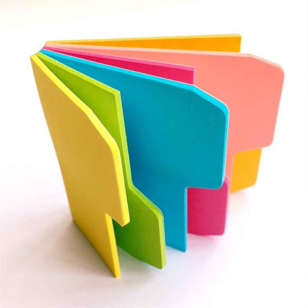 Cluster Japan Pitta Index Tab Sticky Notes - Large