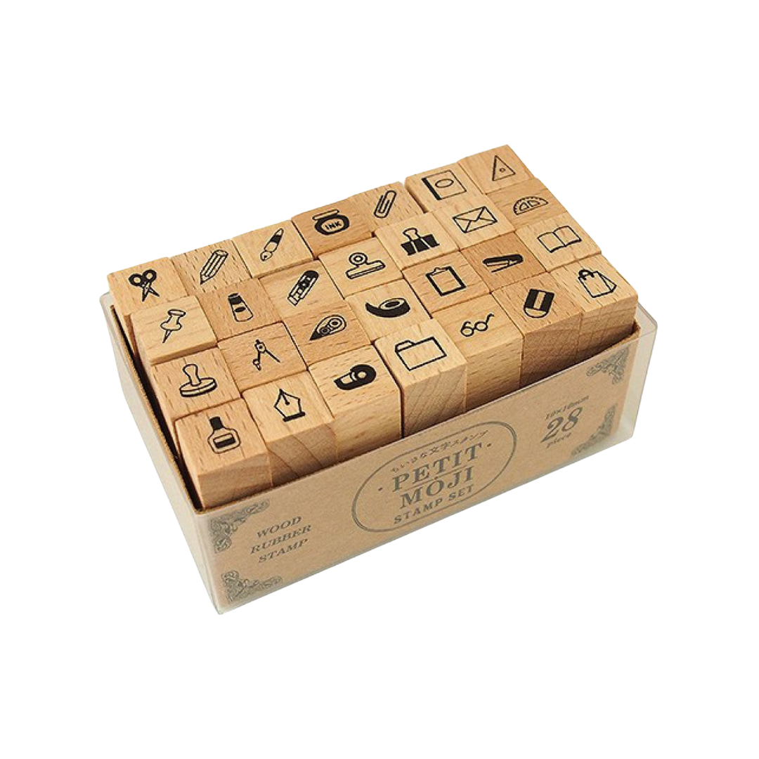 Kodomono Kao Stamp - Stationery Symbols - Large