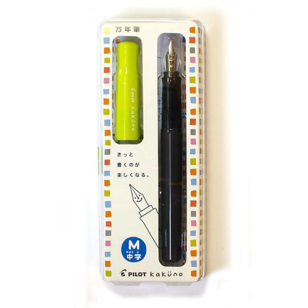 Pilot Kakuno Fountain Pen - Green