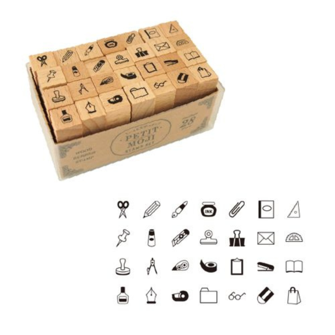 Kodomono Kao Stamp - Stationery Symbols - Large