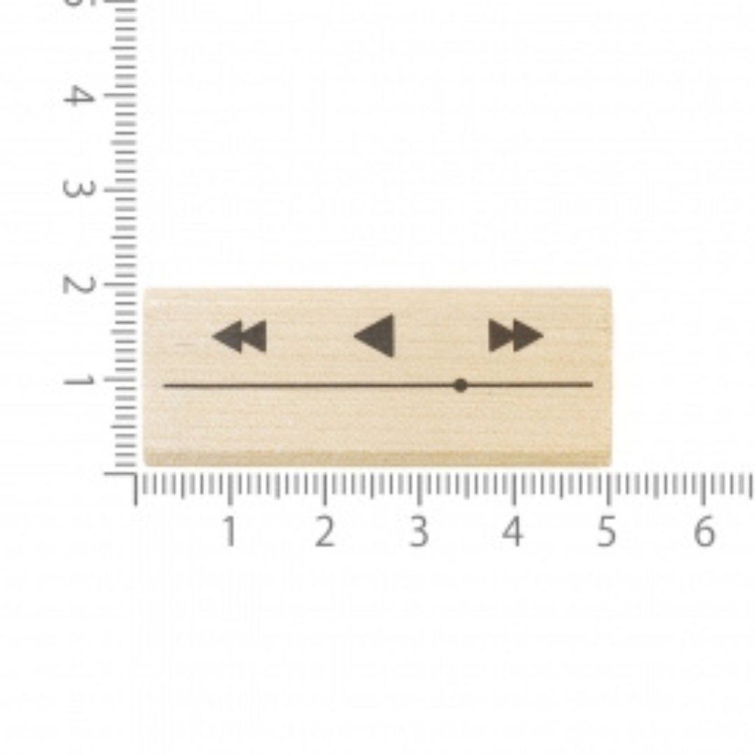 Kodomono Kao Wooden Stamp - Club Play