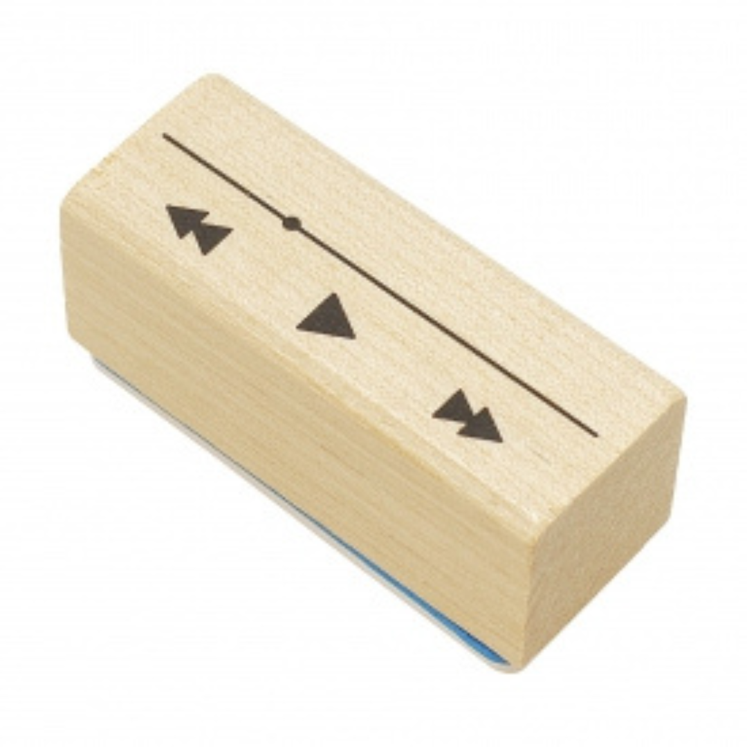 Kodomono Kao Wooden Stamp - Club Play