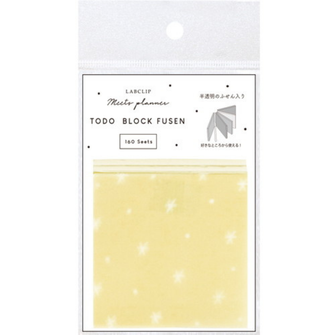 Labclip Block Sticky Note Meets Planner / TO DO Sticky Notes