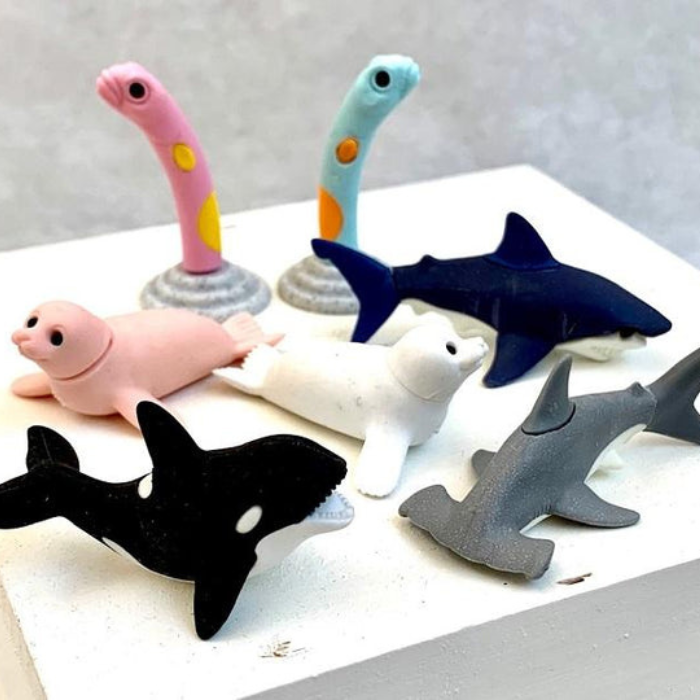 Iwako Set Erasers (blister pack)
