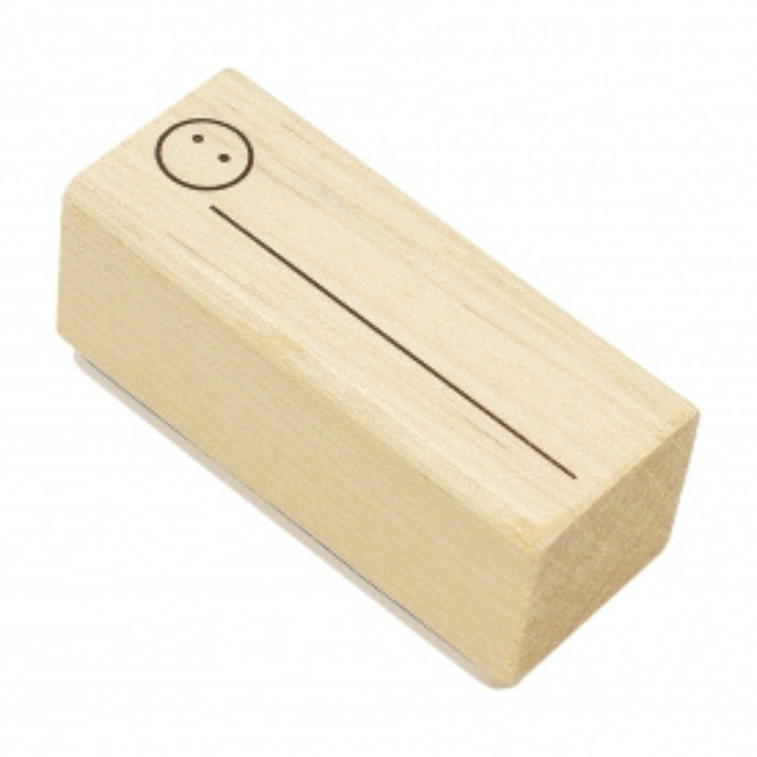 Kodomono Kao Wooden Stamp - Expression