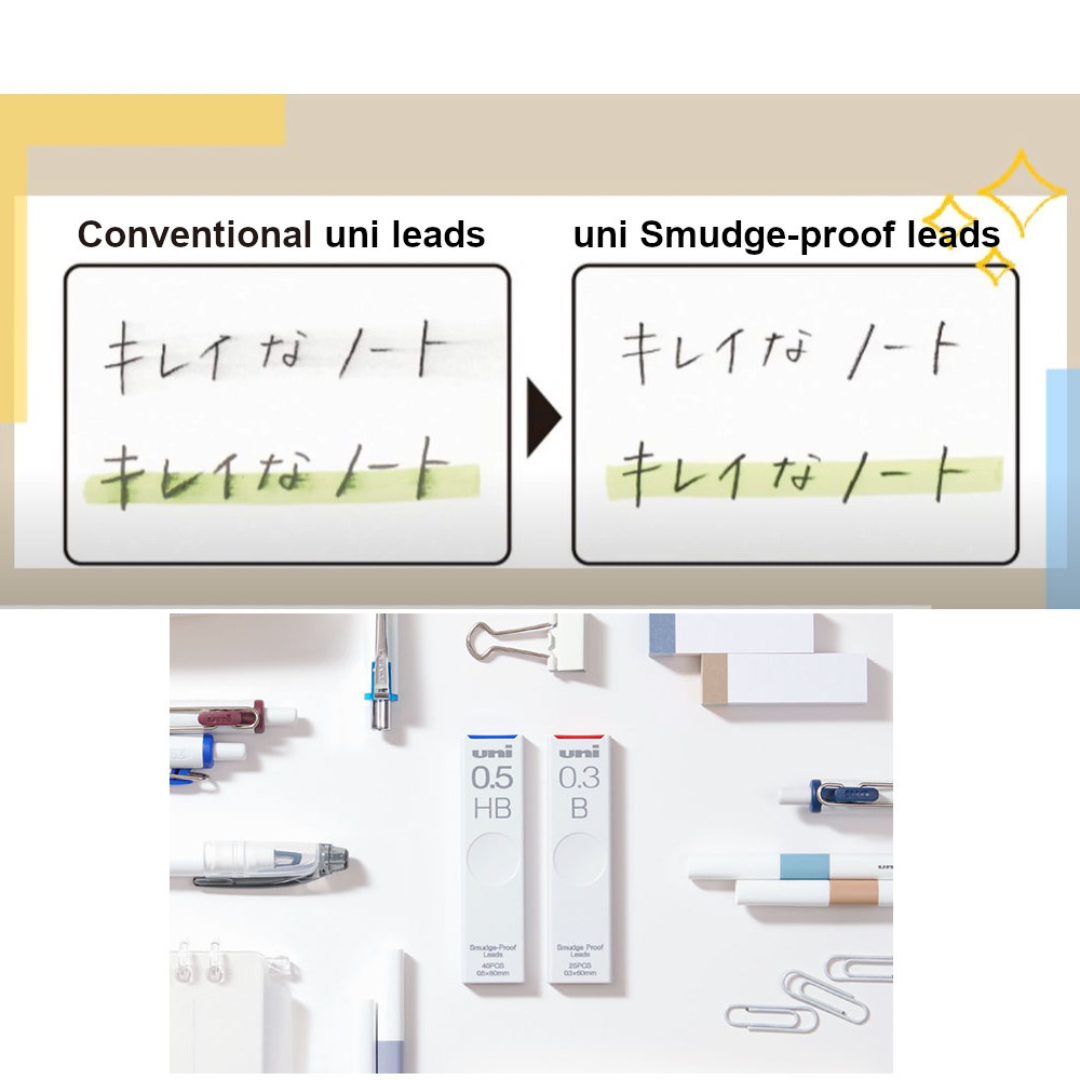 Uni Smudge-Proof Lead - 0.7 mm
