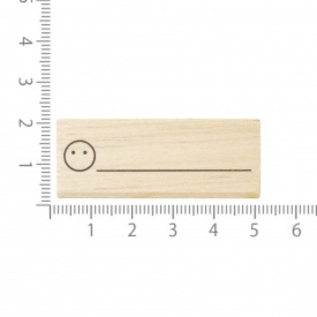 Kodomono Kao Wooden Stamp - Expression