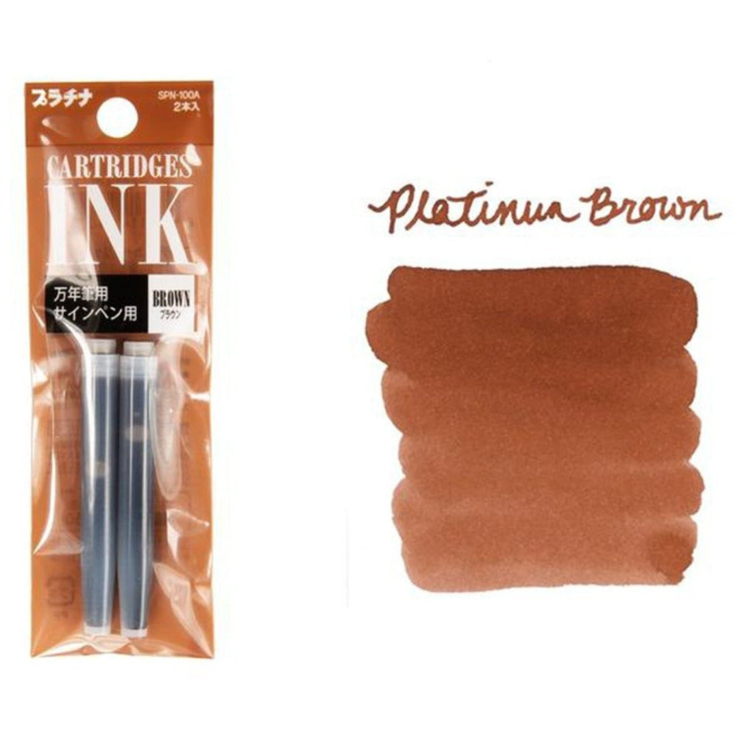 Platinum Fountain Pen Ink - 2 Cartridges