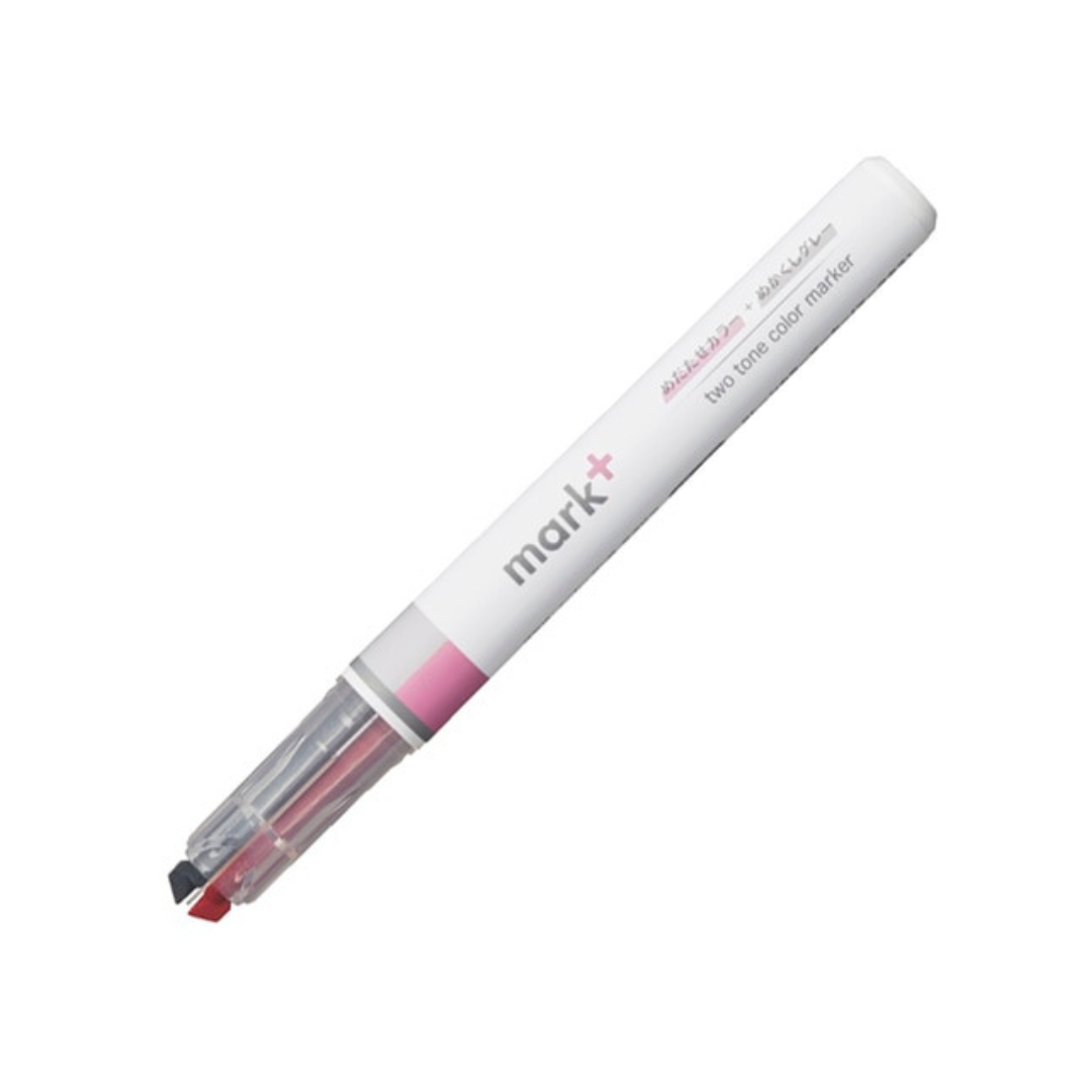 Kokuyo Mark+ Dual Tone Highlighter - Gray Shade