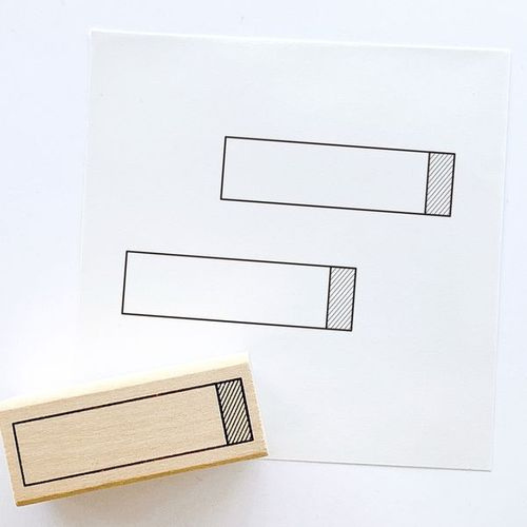Kodomono Kao Wooden Stamp - Sticky Notes