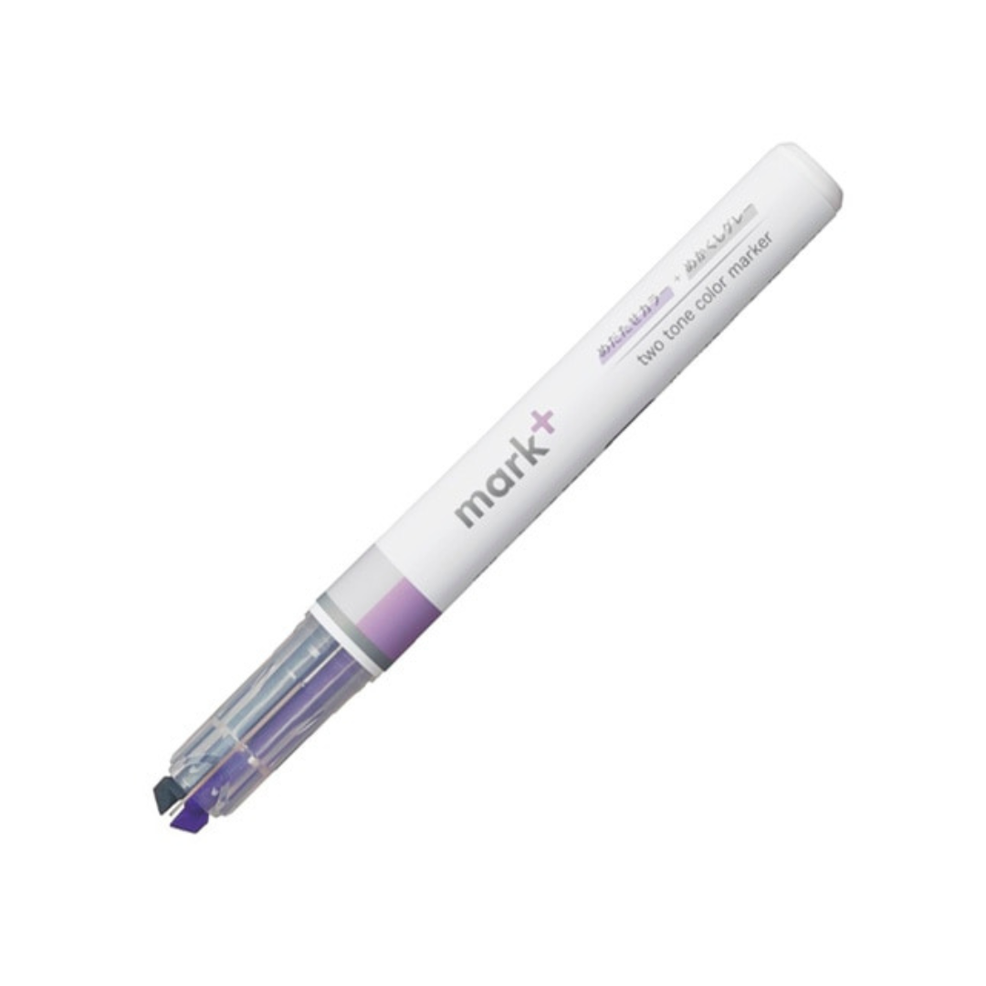 Kokuyo Mark+ Dual Tone Highlighter - Gray Shade
