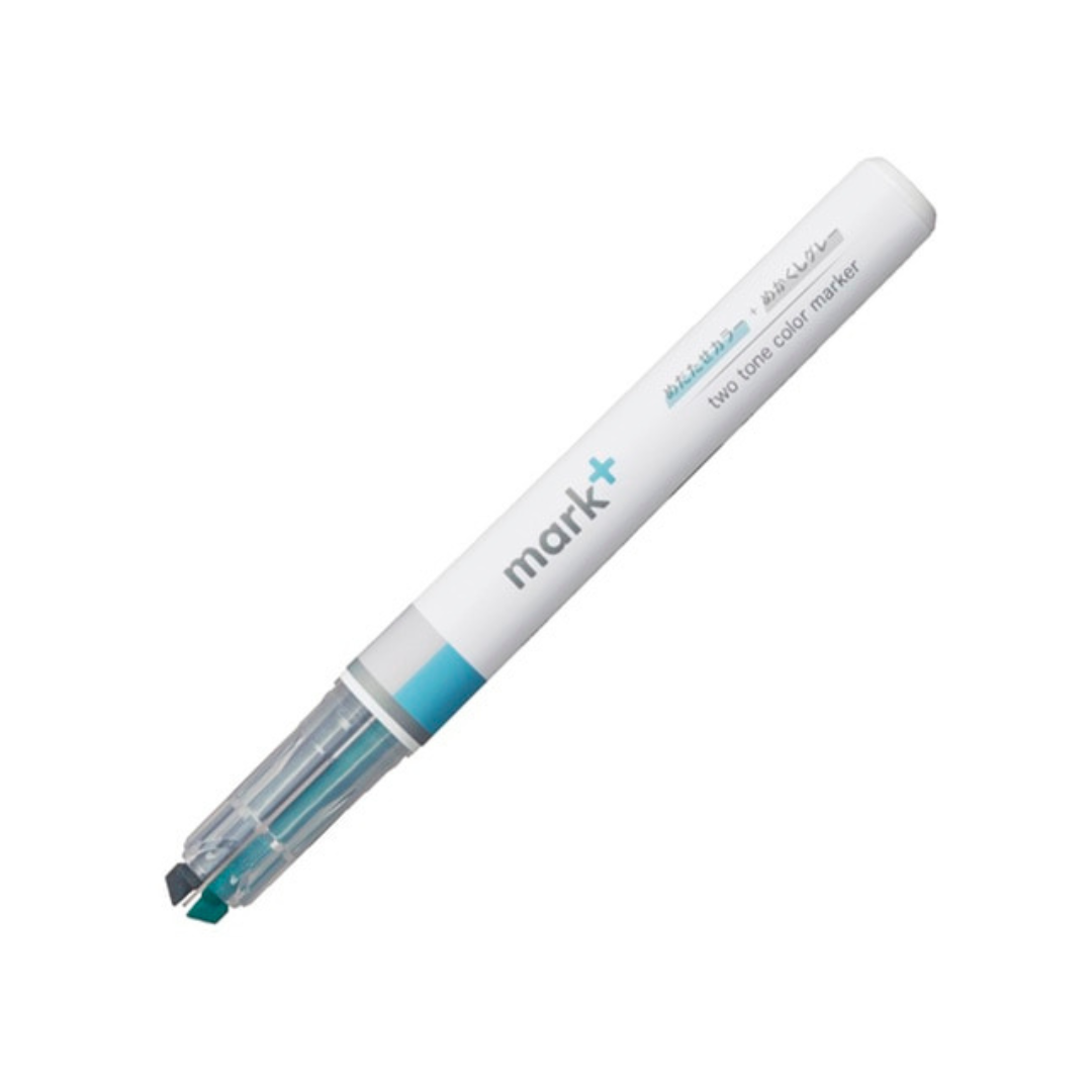 Kokuyo Mark+ Dual Tone Highlighter - Gray Shade