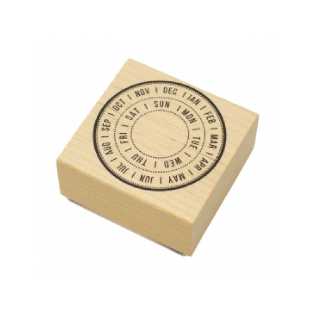 Kodomono Kao Wooden Stamp - Calender