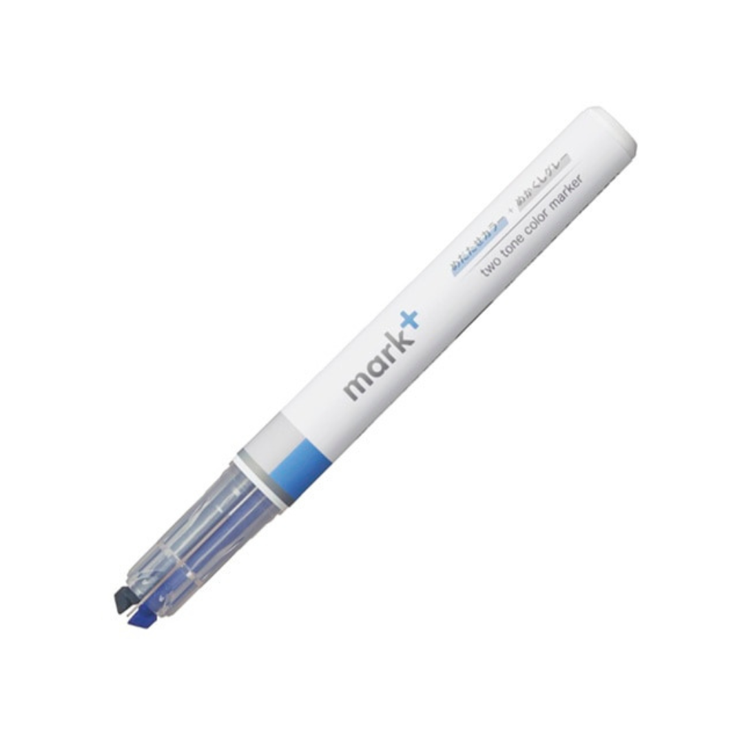 Kokuyo Mark+ Dual Tone Highlighter - Gray Shade