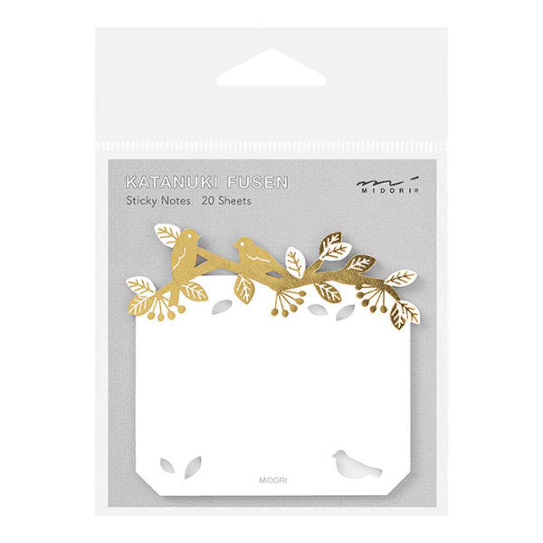 Midori Die-Cut Sticky Notes - Foil Type