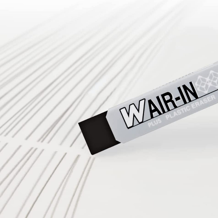 Plus Double Air-in Eraser Black