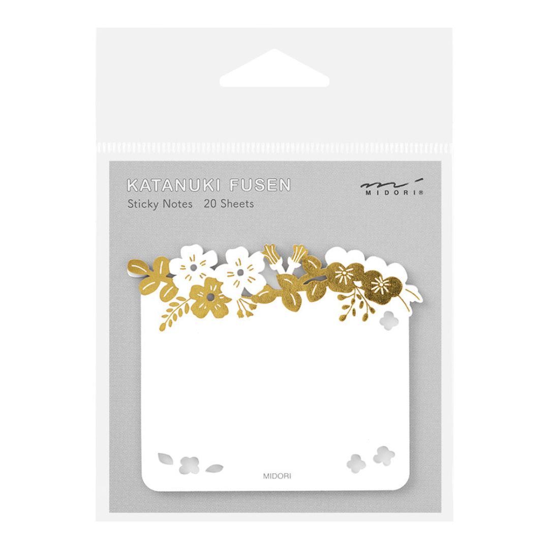 Midori Die-Cut Sticky Notes - Foil Type