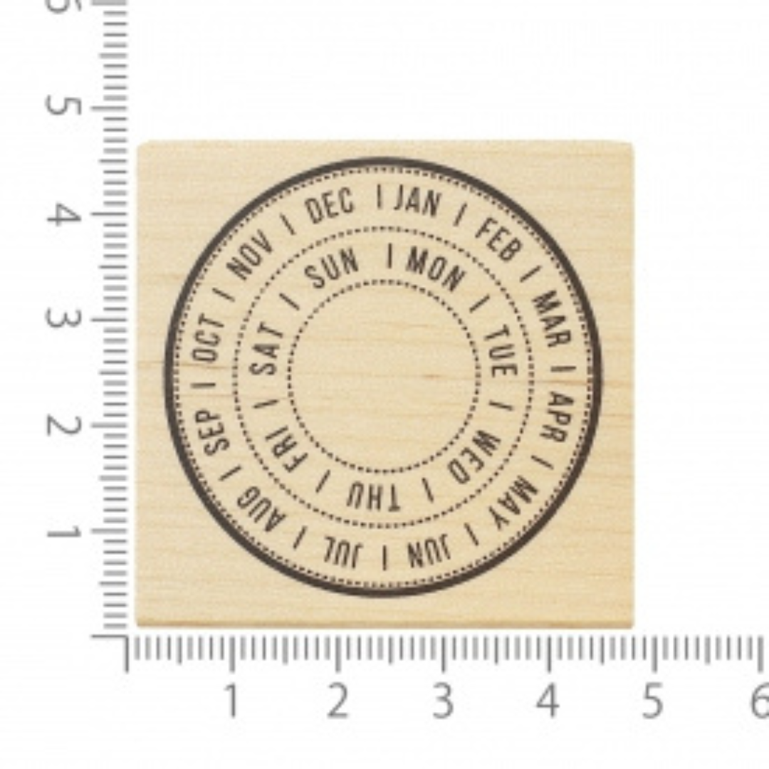 Kodomono Kao Wooden Stamp - Calender