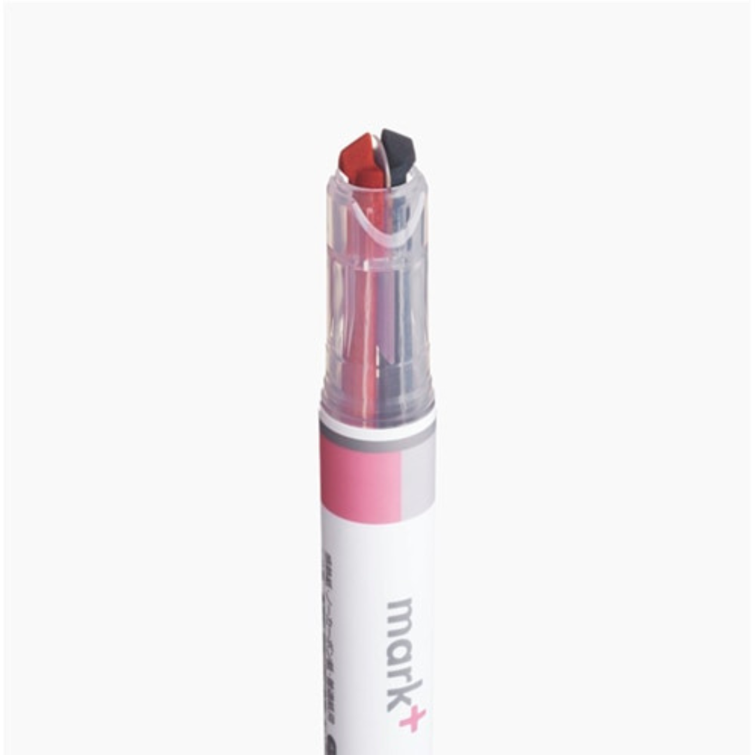 Kokuyo Mark+ Dual Tone Highlighter - Gray Shade