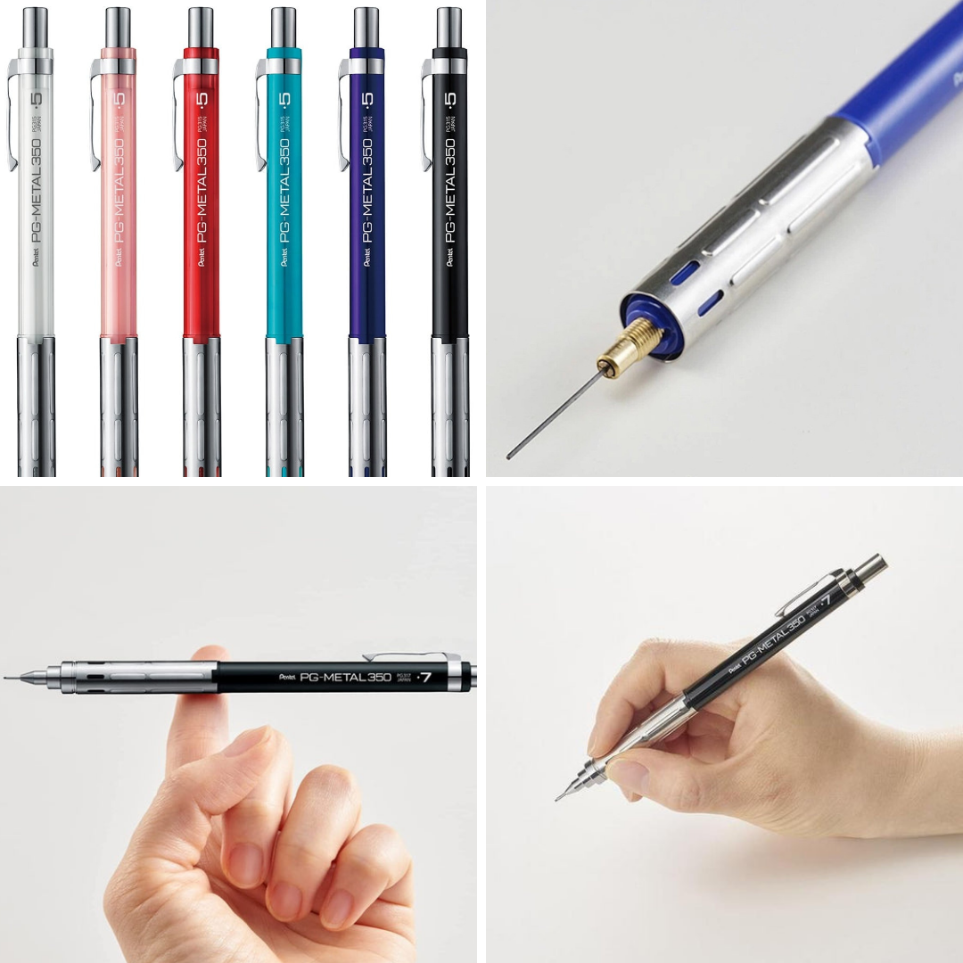 Pentel PG-Metal 350 Mechanical Pencil - 0.7 mm