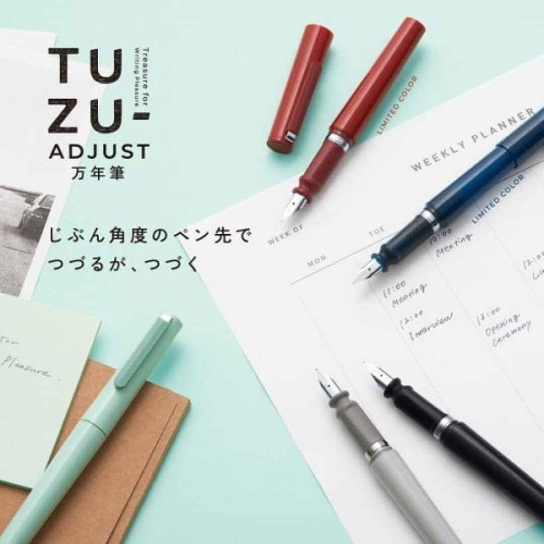 Sailor Compass TUZU Adjust Fountain Pen - Gray