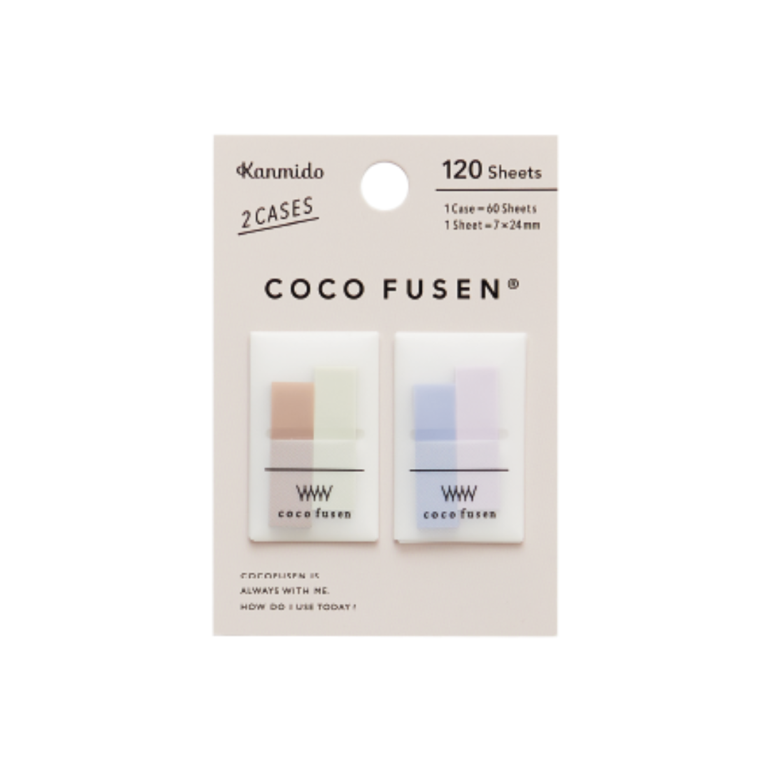 Kanmido Coco Fusen Sticky Notes - Mini - Classic