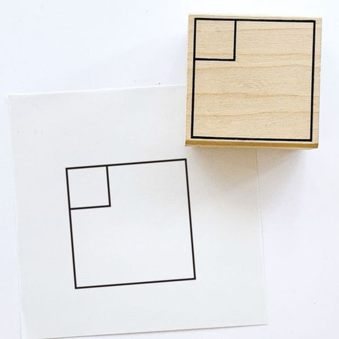 Kodomono Kao Wooden Stamp - Mini Memo