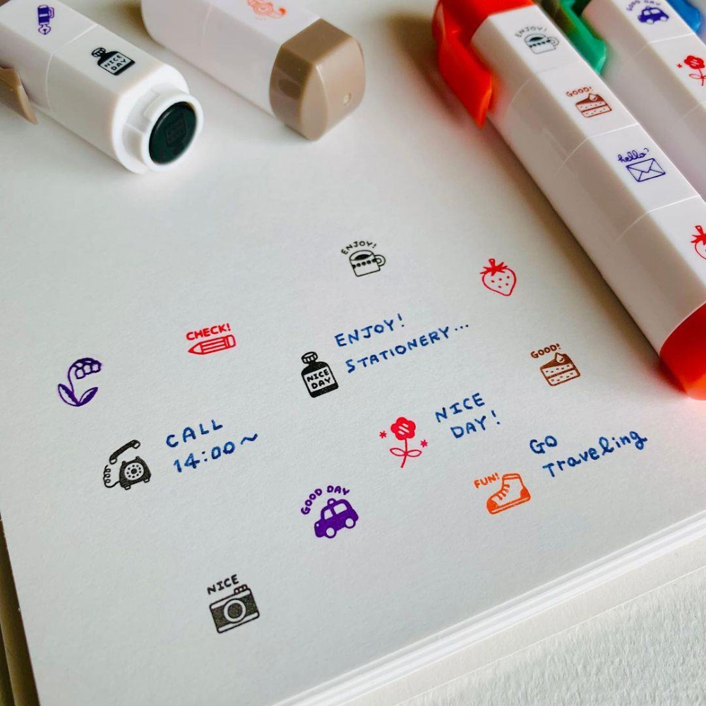 Sanby x Eric Small Things Schedule Icon Stamp - Relax