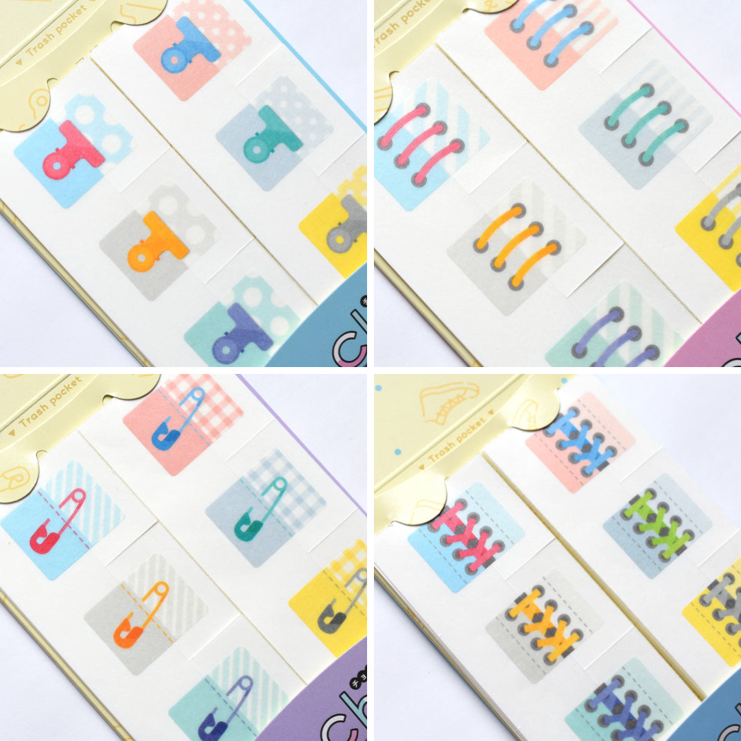 Kokuyo Choi+ Sheet Connecting Stickers