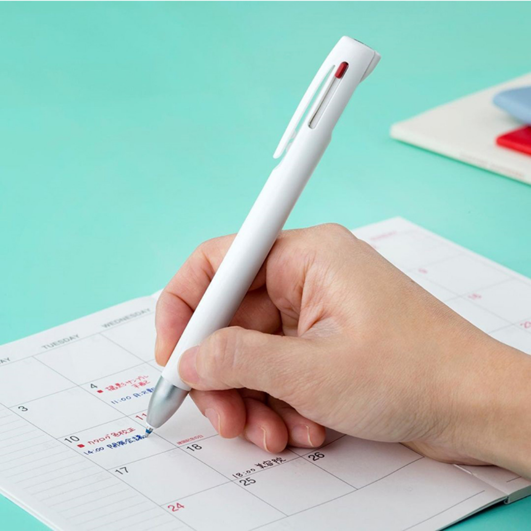 Zebra bLen 3C 3 Color Ballpoint Multi Pen & Refill - 0.5 mm