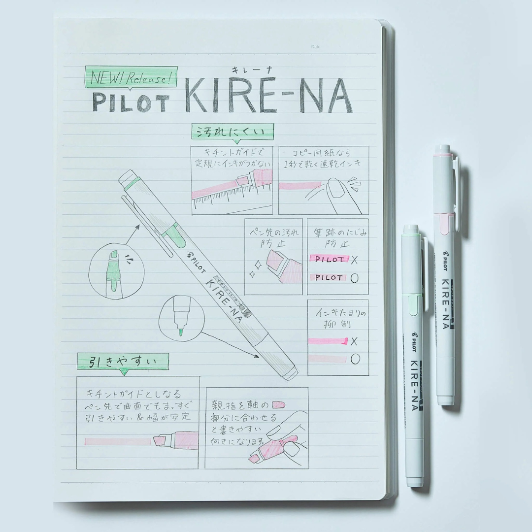 Pilot Kire-Na Highlighters Sets