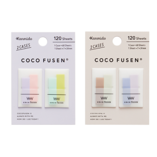 Kanmido Coco Fusen Sticky Notes - Mini - Classic