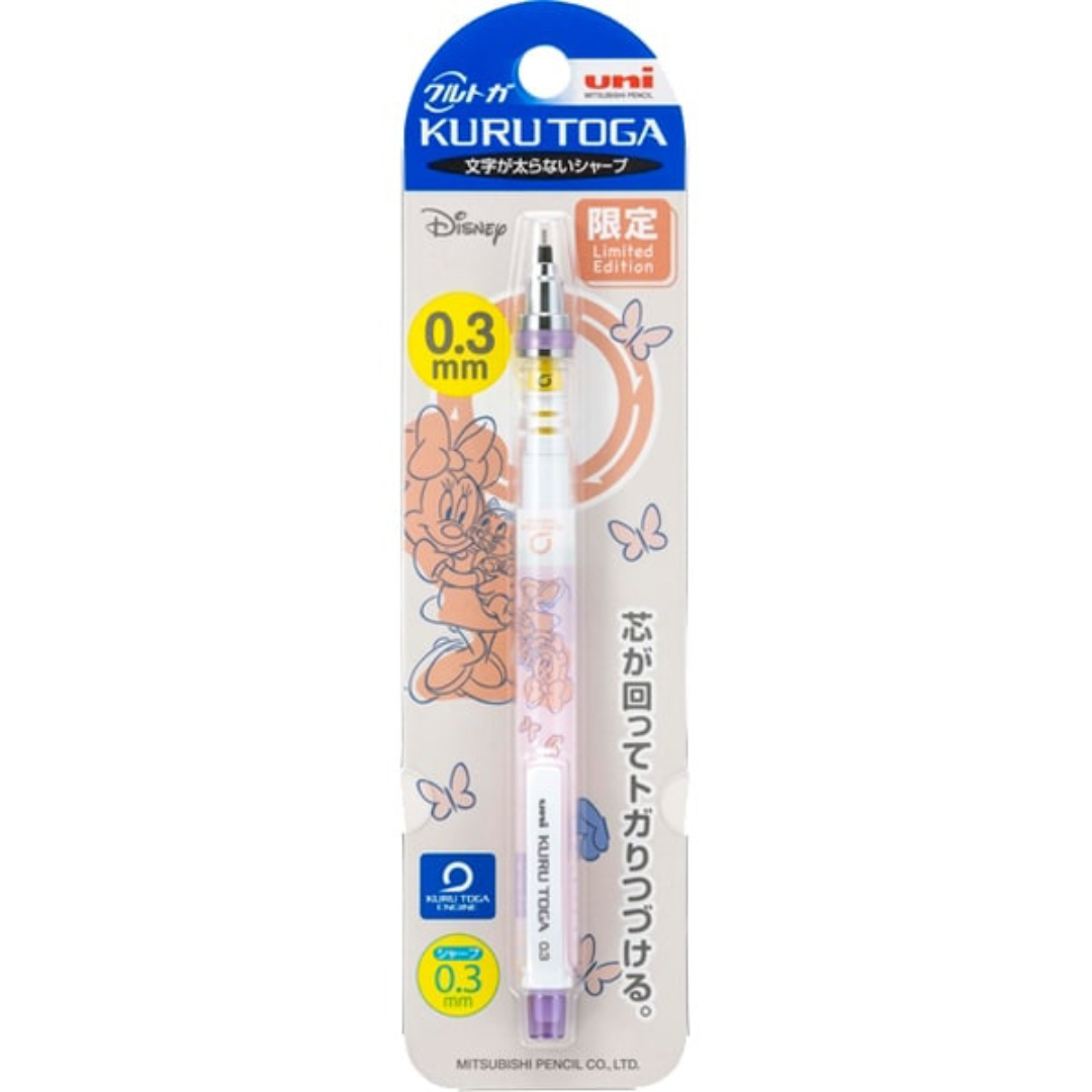 Uni Kuru Toga Mechanical Pencil Disney - 0.3 mm