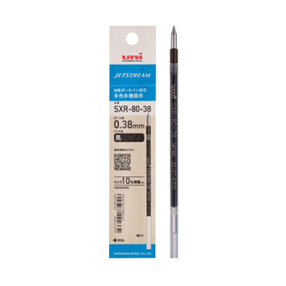 Uni SXR-80-38 K Jetstream Ballpoint Multi Pen Refill - 0.38 mm