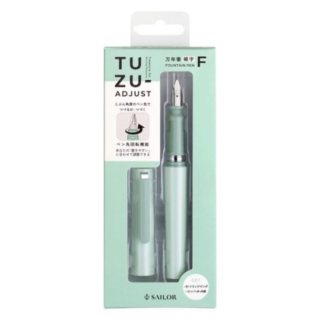 Sailor Compass TUZU Adjust Fountain Pen - Green