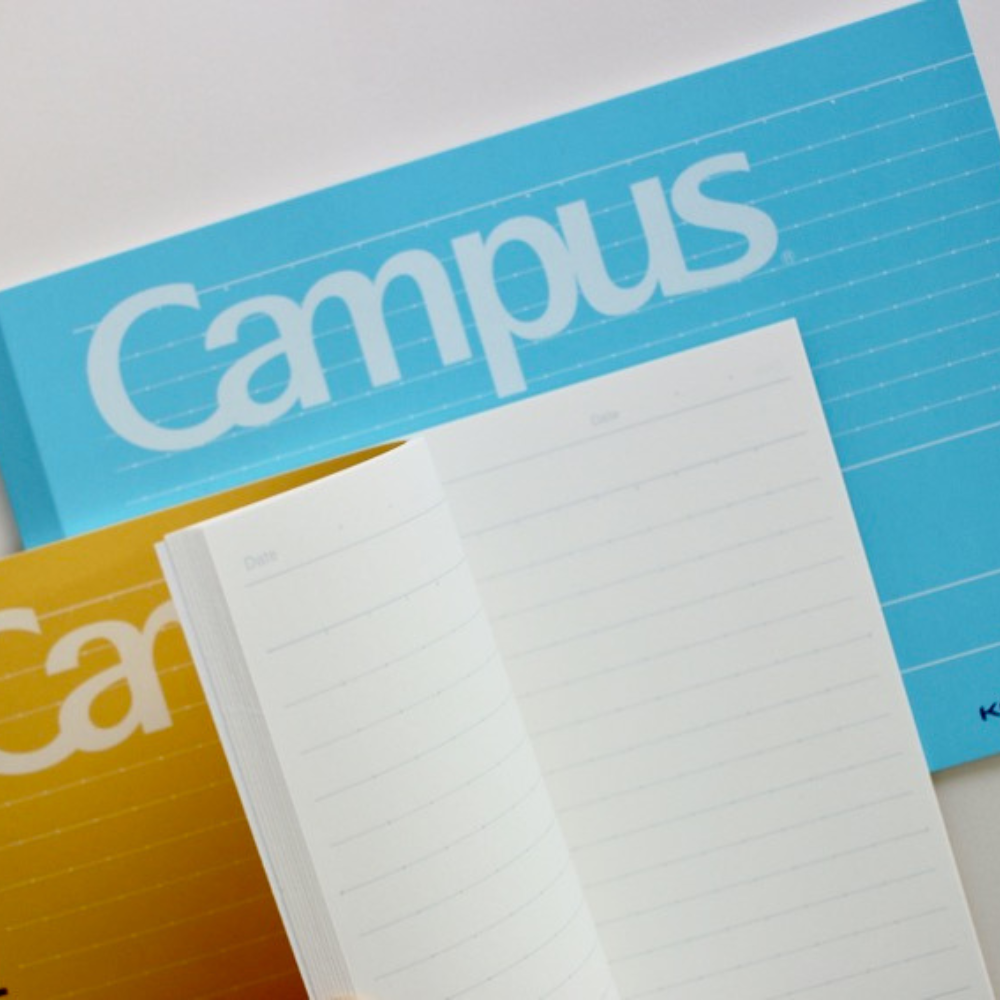 Kokuyo Campus Half Size Notebook - Half-B6 Horizontal - Dotted 6 mm Rule