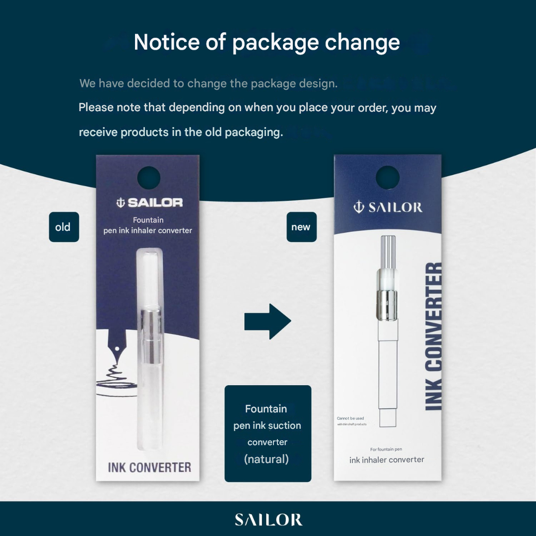 Sailor Standard Fountain Pen Converter - Purple