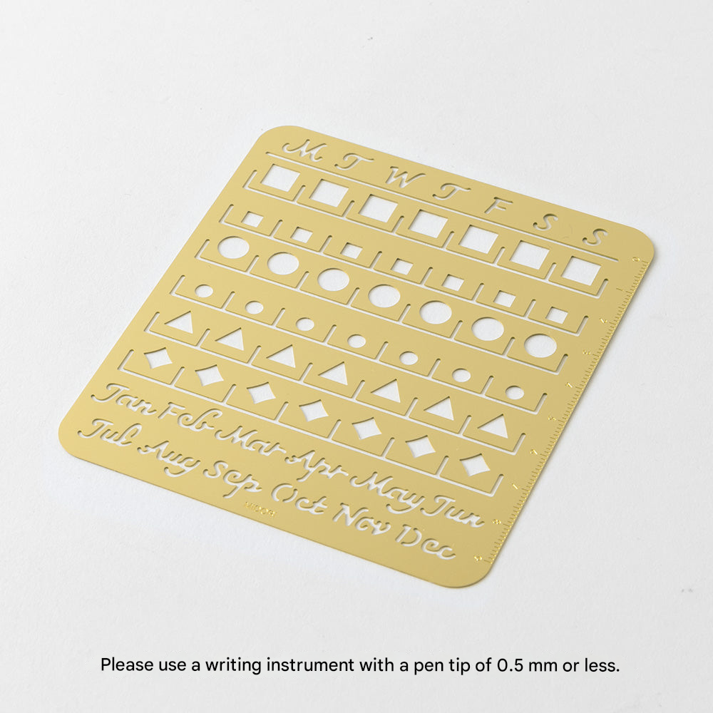Midori Calender Template Monthly Block
