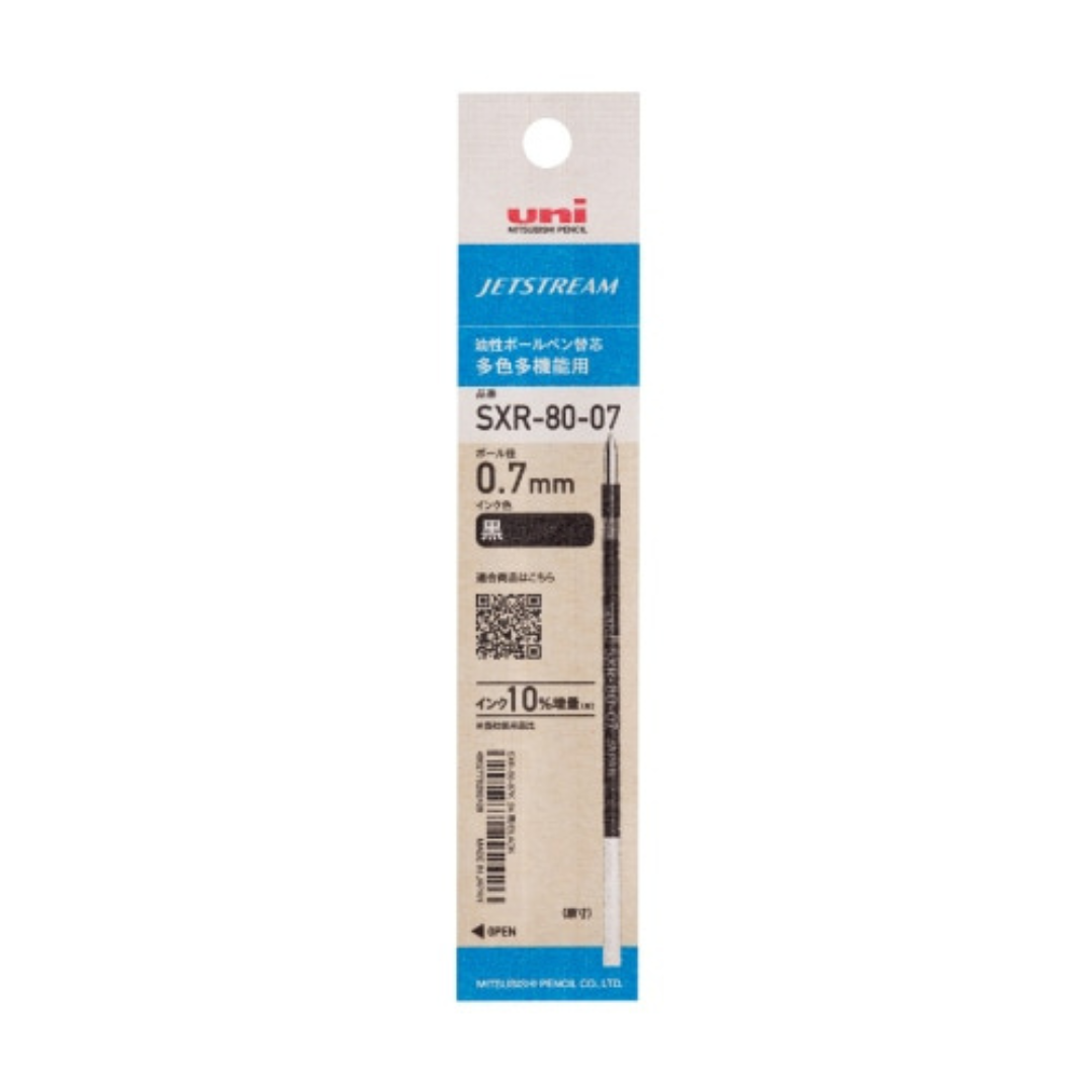 Uni SXR-80-07 K Jetstream Ballpoint Multi Pen Refill - 0.70 mm
