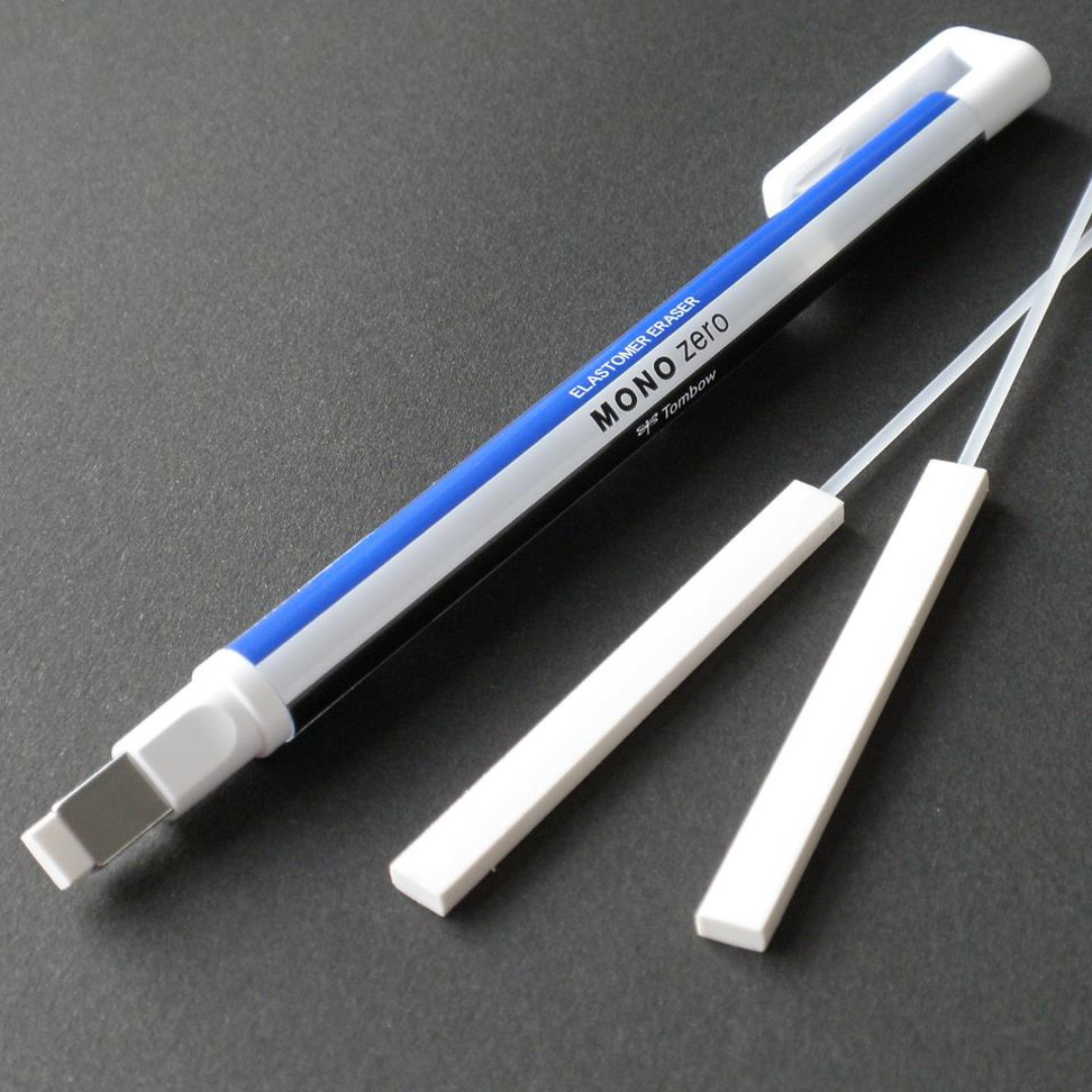 Tombow Mono Zero Eraser - 2.5 mm x 5 mm - Rectangle Type