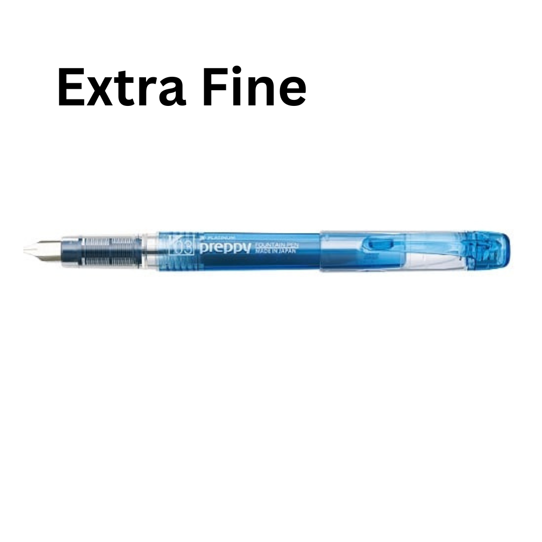 Platinum Preppy Fountain Pen - Blue Black