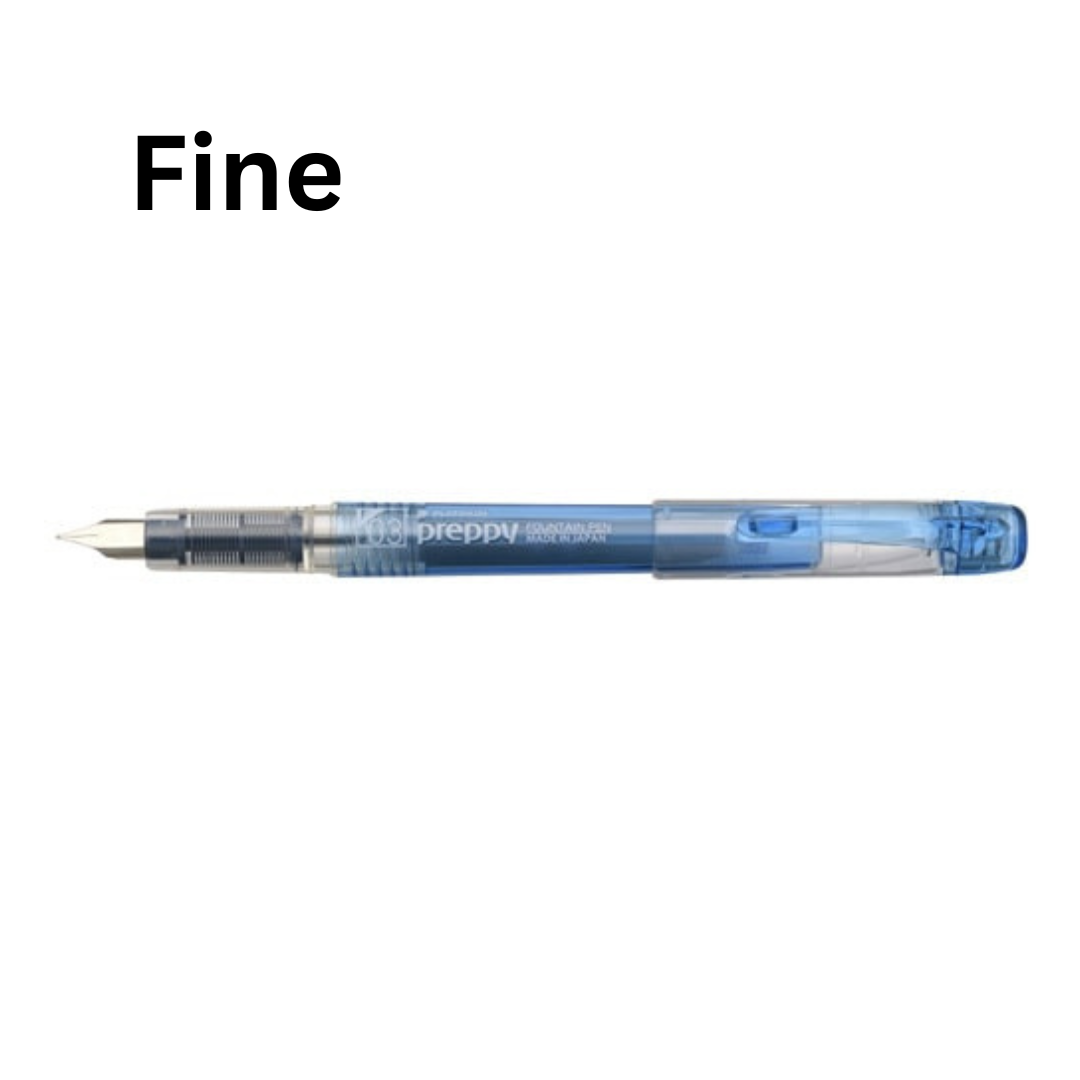 Platinum Preppy Fountain Pen - Blue Black