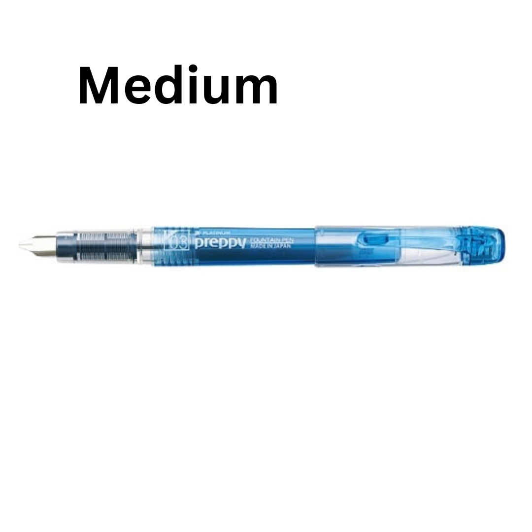 Platinum Preppy Fountain Pen - Blue Black