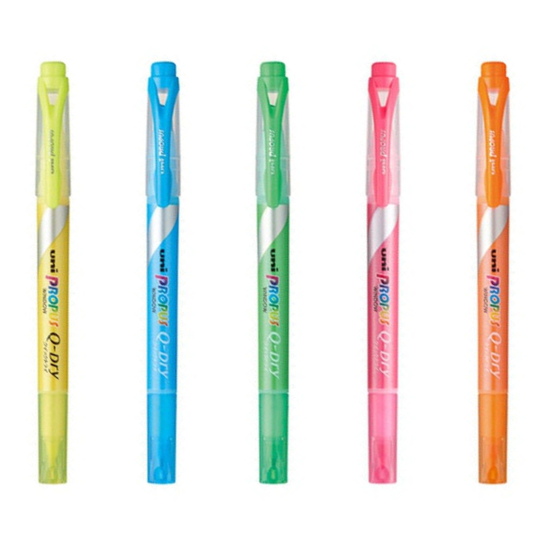 Uni Propus Window Q-Dry Double-Sided Highlighter - 4.0 mm / 0.6 mm - Single