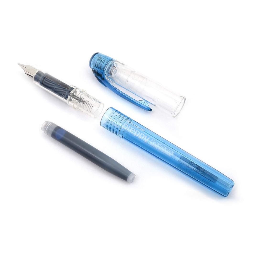 Platinum Preppy Fountain Pen - Blue Black