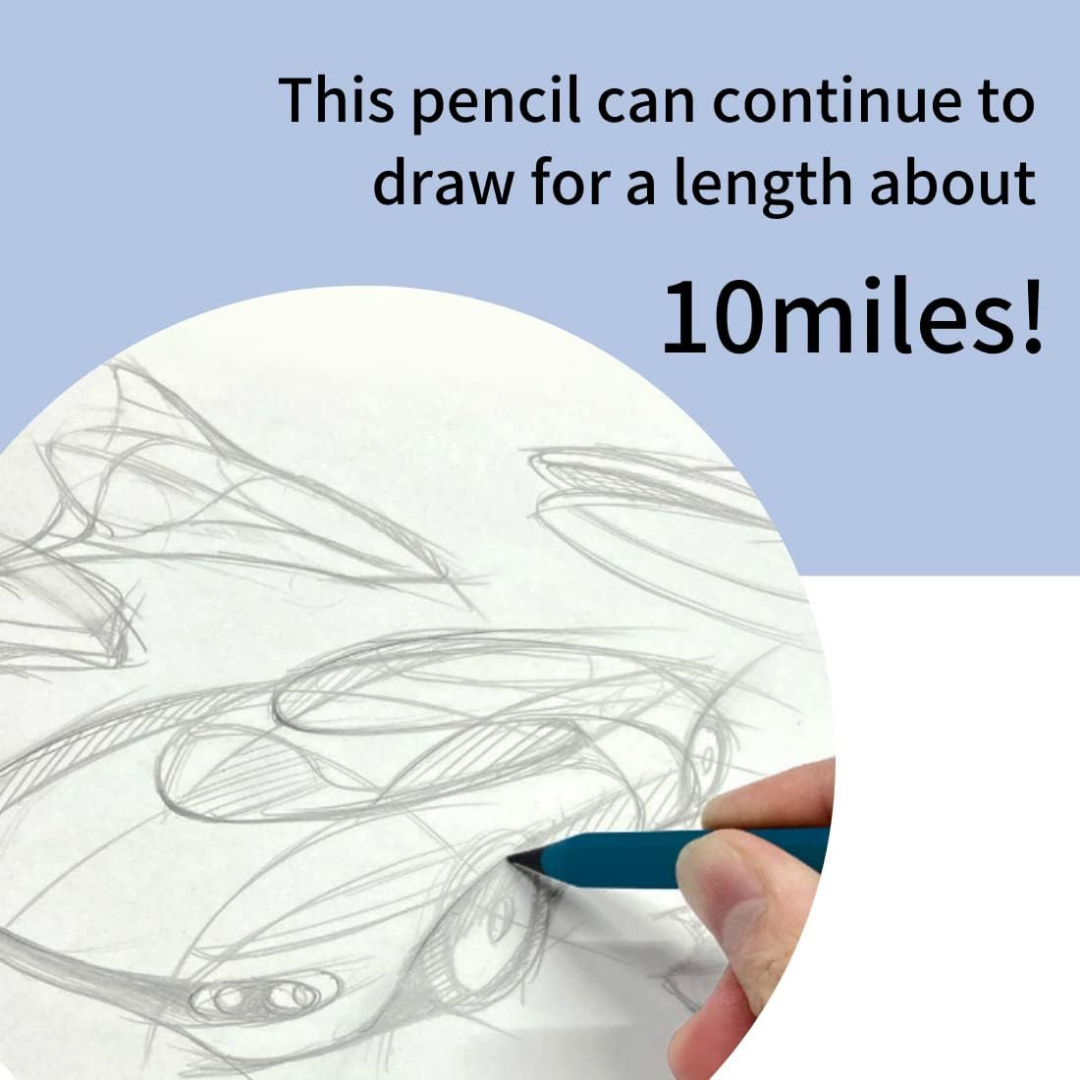 Sun-star Metacil No-Sharpen Pencil - Metal Body