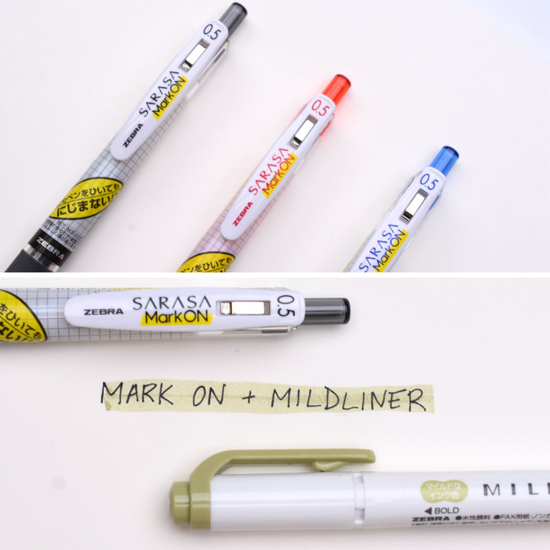 Zebra Sarasa Mark On Gel Pen - 0.5 mm