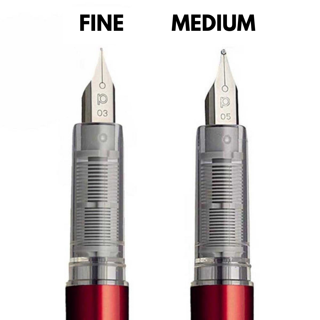 Platinum Plaisir Fountain Pen - Red