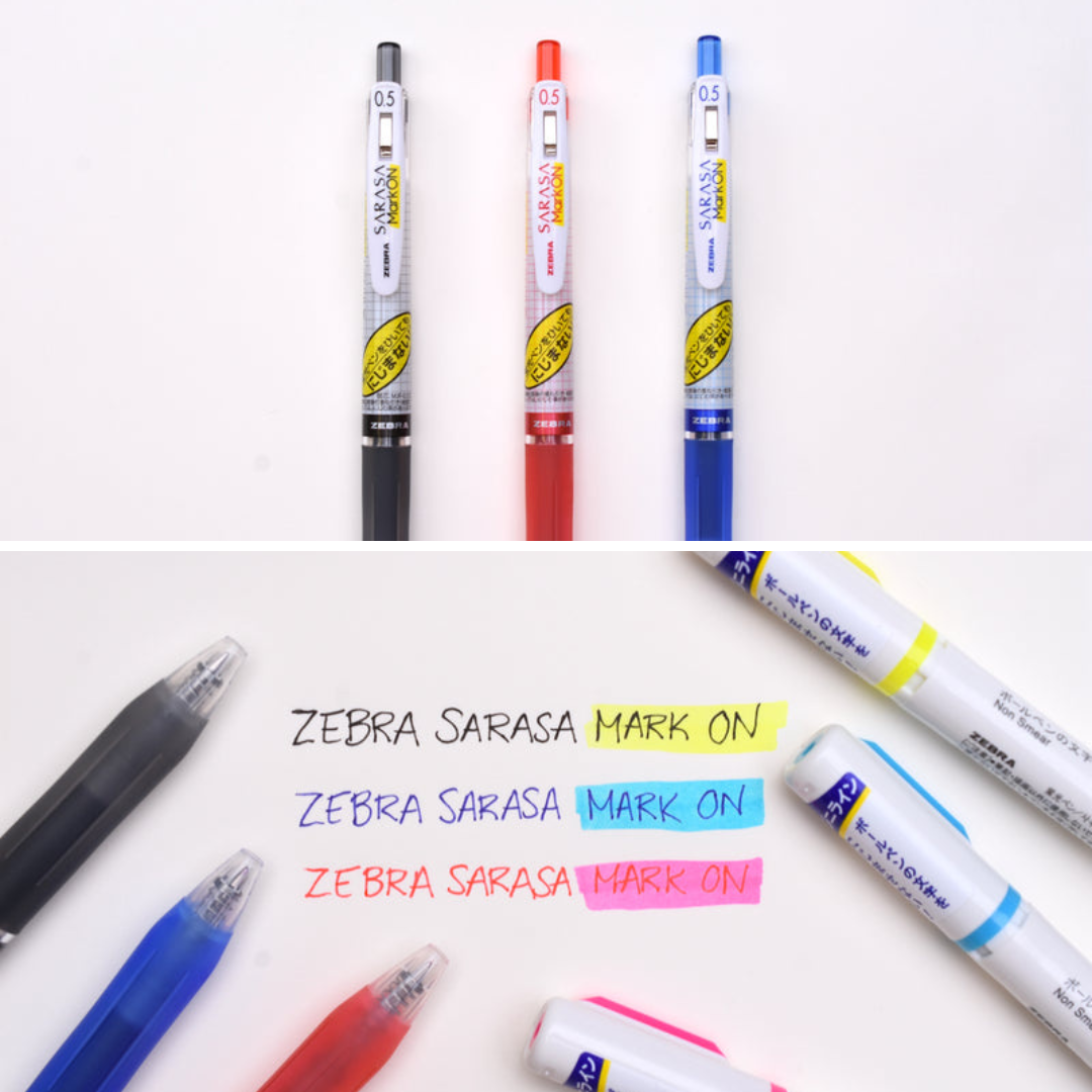 Zebra Sarasa Mark On Gel Pen - 0.5 mm