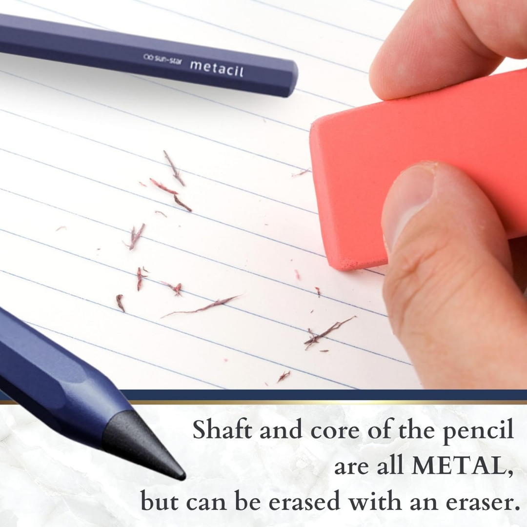 Sun-star Metacil No-Sharpen Pencil - Metal Body